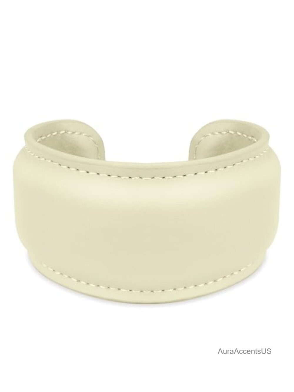 Faux Leather Wide Cuff Bracelet Retro Bohemian Open Bangle Adjustable